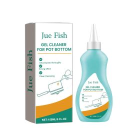 Jue-Fish Kitchen Cleaner, Cooktop Range Hood Cooker Clean Oil Stains Black Dirt On The Bottom Of The Pan Cleanser