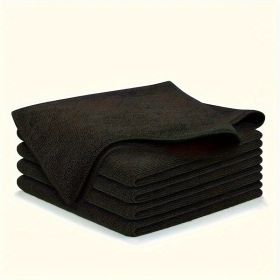 Kitchen Cleaning Cloth - Scouring Pad (Color: Black)