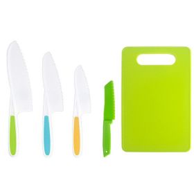 Children's Plastic Birthday Cake Stand Knife Toy Suit (Option: 5 Piece Set)